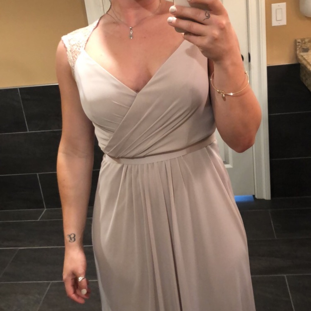 Bridesmaid dress - Champagne gold